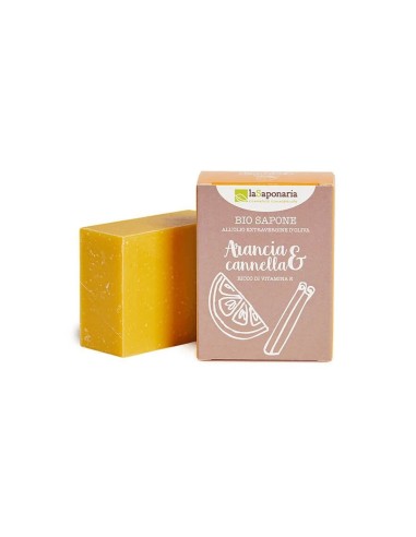 laSaponaria Orange and Cinnamon Soap 100g