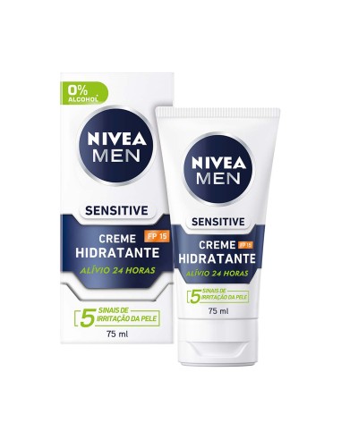 Nivea Men Sensitive Moisturising Cream SPF15 75ml