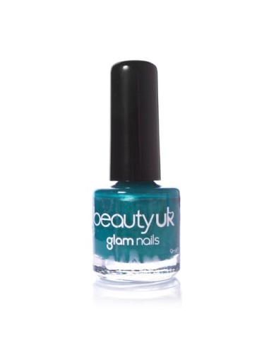 Beauty UK Glam Nails no45 Turqoise Shimmer 9ml