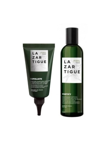 Lazartigue Pack Exfoliate and Fortify
