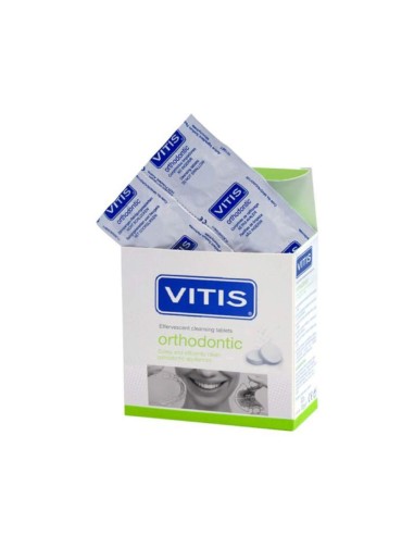 Vitis Orthodontic Effervescent Cleaning Tablets 70g