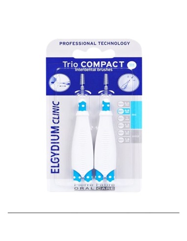 Elgydium Clinic Trio Compact Blue 3 Interdental Brushes