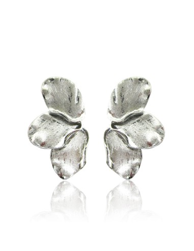 MRio Spirit Earrings Silver 3 Petals