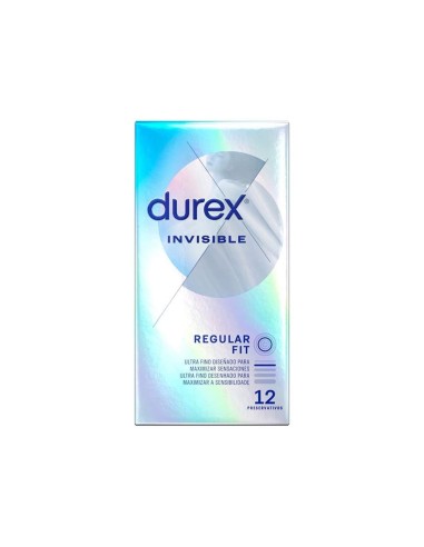 Durex Invisible Extra Fine 12 Condoms
