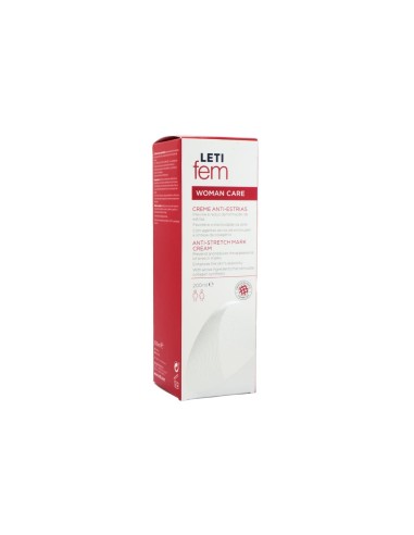 Letifem Woman Care Anti-Stretch Mark Cream 200ml