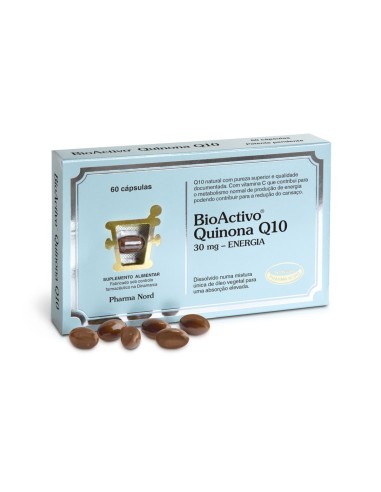 Bioactivo Quinona Q10 30mg 60 Capsules