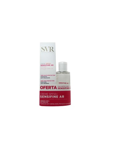 SVR Pack Sensifine AR Cream SPF50 and Micellar Water