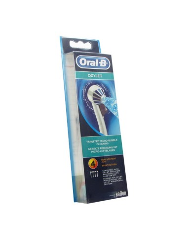 Oral B Oxyjet Replacement Head x4