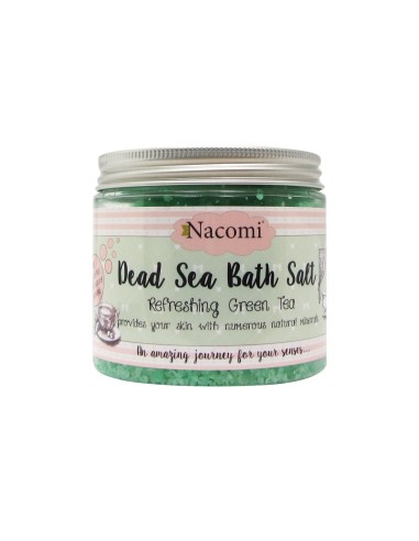 Nacomi Dead Sea Bath Salt Refreshing Green Tea 450g
