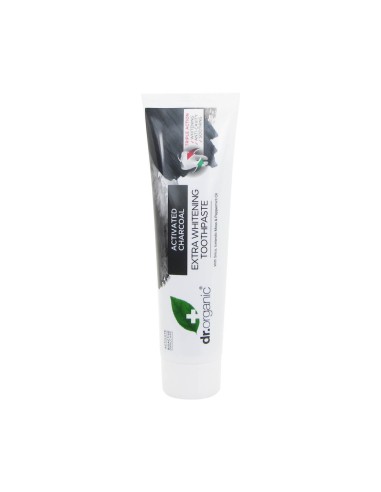Dr Organic Extra Whitening Charcoal Toothpaste 100ml