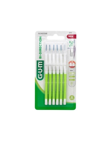 Gum Bi-direction Dental Brush 0.7mm x6