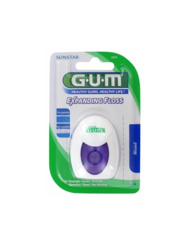 Gum Expanding Floss Dental Tape with Variable Diameter 30m