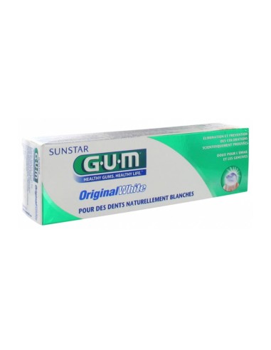 GUM Original White Whitening Toothpaste 75ml