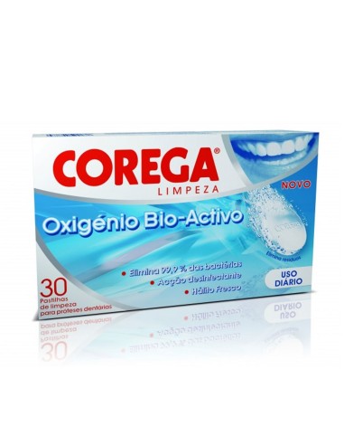 Corega Oxygen Bio-Active 30 Tablets