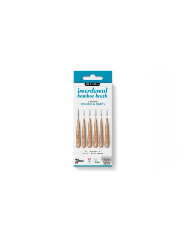 The HUMBLE Co. Interdentary Brush Size 3- 060mm Blue 6 Units