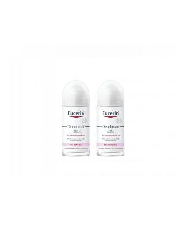 Eucerin Deodorizing Roll on 24h without aluminum 50mlx2