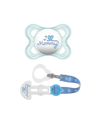 MAM Original pacifier silicone 0-6m with clip it!