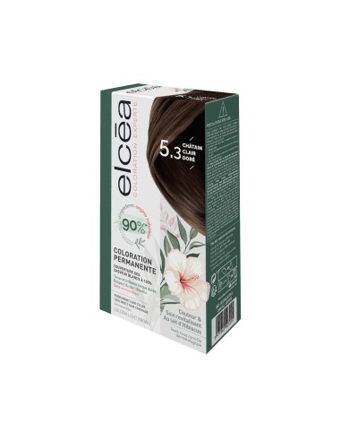Elcéa Coloration Expert Permanent Coloring 5.3 Gold Light Brown