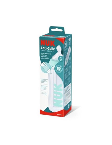 Nuk First Choice Anti-Colic Professional Silicone Baby Bottle 0-6M 300ml