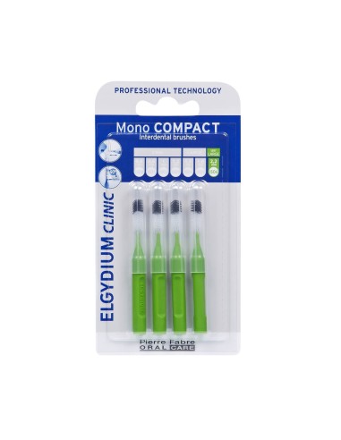 Elgydium Clinic Mono Compact Green (ISO 6 2,2mm) Brushes