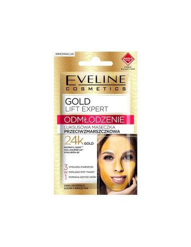 Eveline Cosmetics Gold Lift Expert Face Mask 7ml