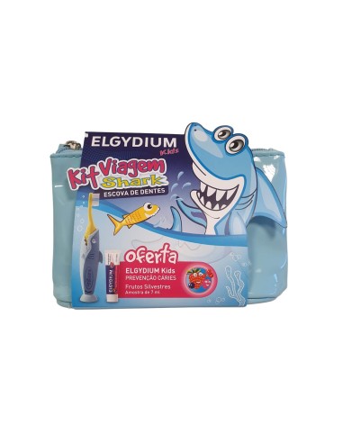 Elgydium Kids Shark Travel Kit