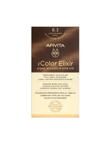 Apivita My Color Elixir 8.3 Light Blonde Gold